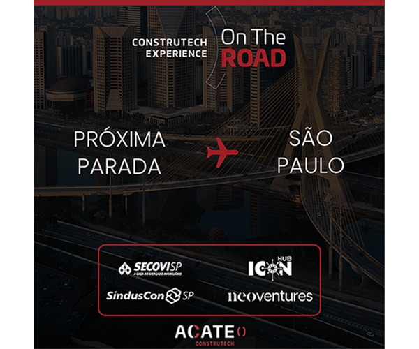 Dia 23/6, Construtech Experience On The Road chega a São Paulo