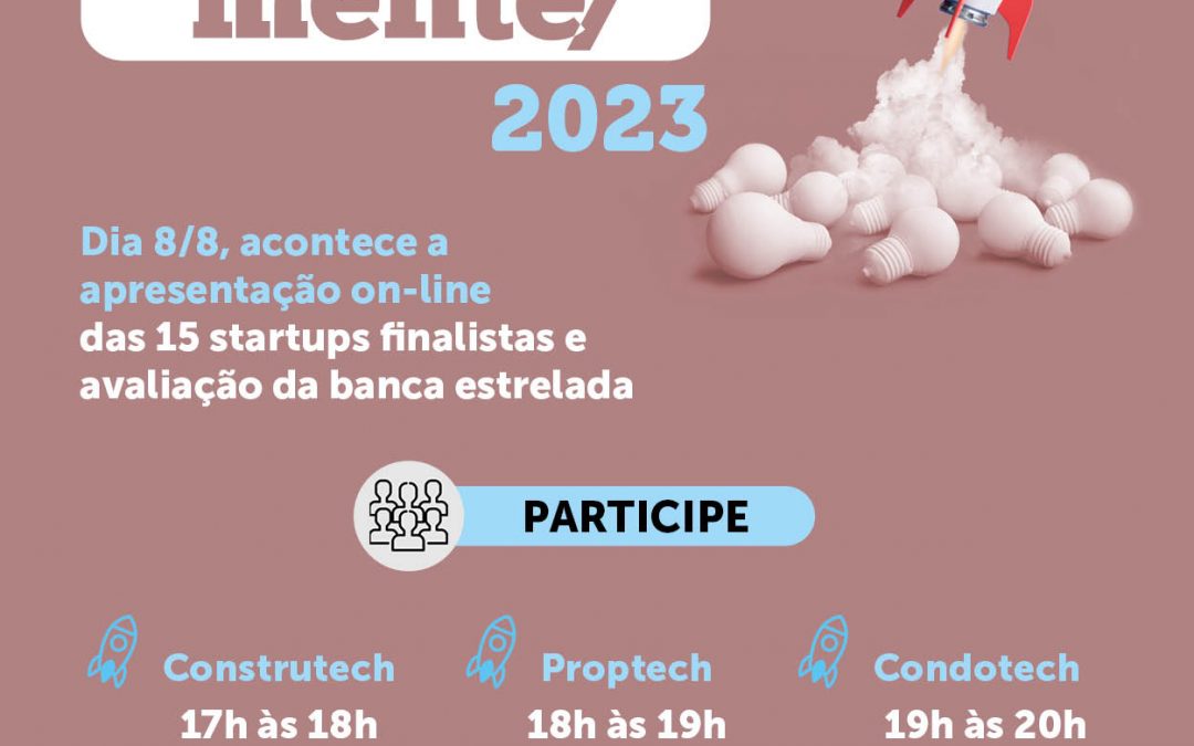 Dia 8/8, startups finalistas do MoviMente apresentam projetos